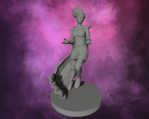 3D Printed Miniature - Ghost Female