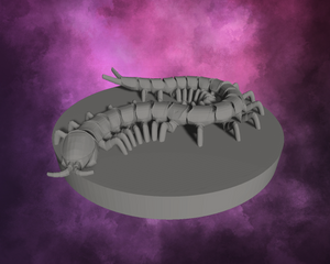 3D Printed Miniature - Giant Centipede