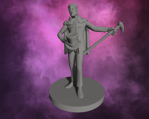 3D Printed Miniature - Human Charlatan