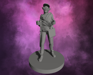 3D Printed Miniature - Swag Elf