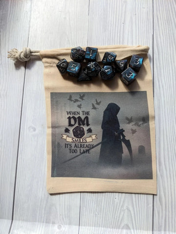 Dice bag - When the DM Smiles